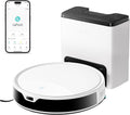 Lefant M350 Robot Vacuum and Mop Combo, 75-Day Self-Emptying, 190° PSD Obstacle Avoidance,6000Pa Suction，Quiet,Smart Navigation,Self-Charging, for Hard Floor, Carpet, Pet Hair,150 Min Runtime.White